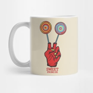 hand promise Mug